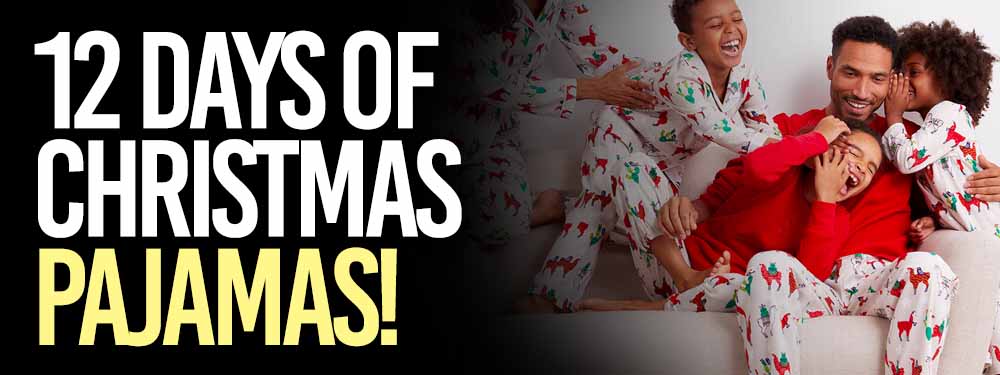 12 Days of Christmas Pajamas