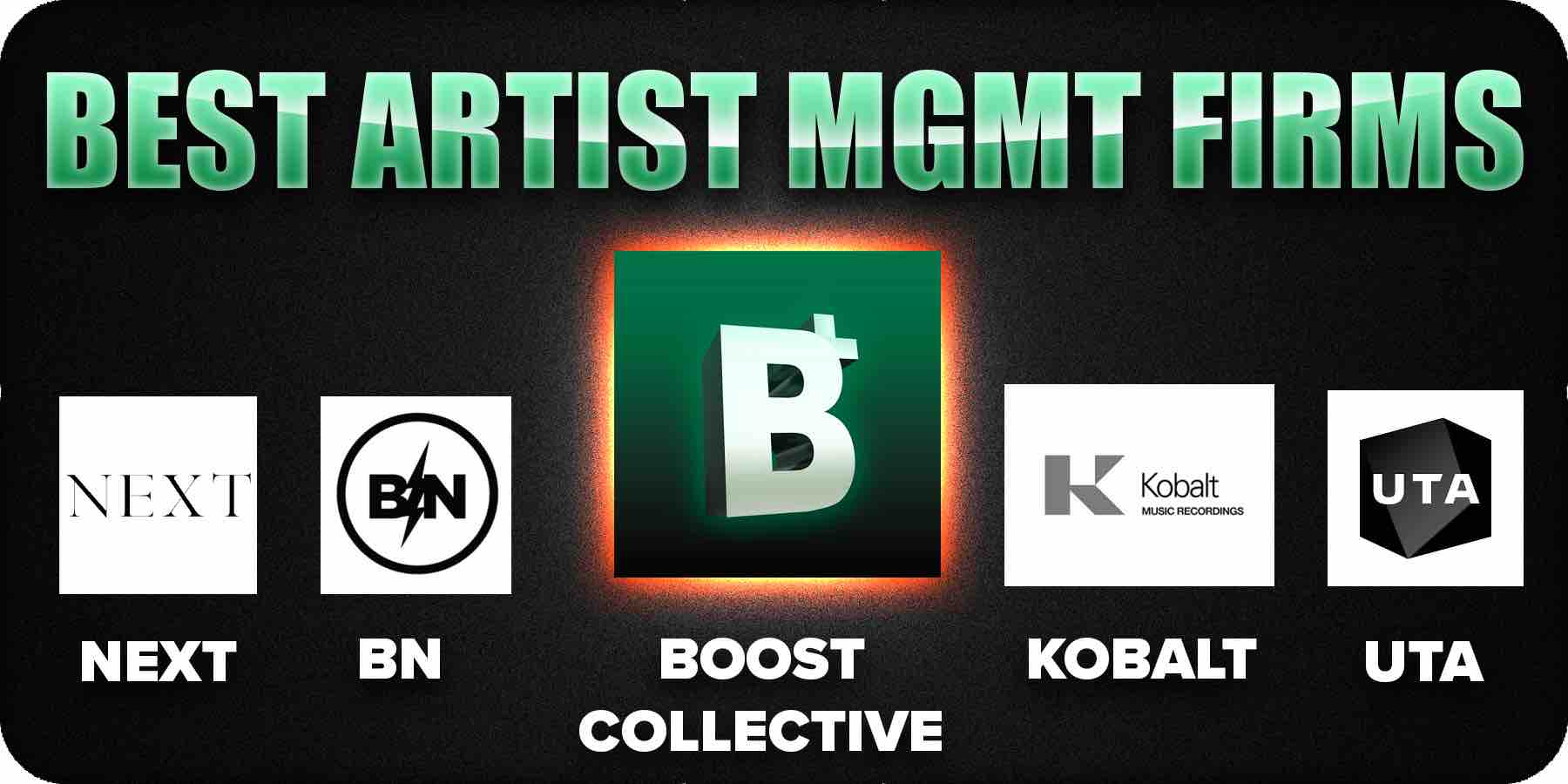 5 Best artist management firms