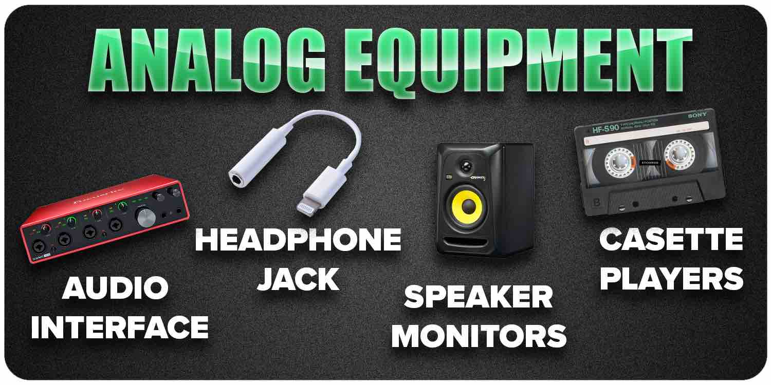 Analog audio equipment