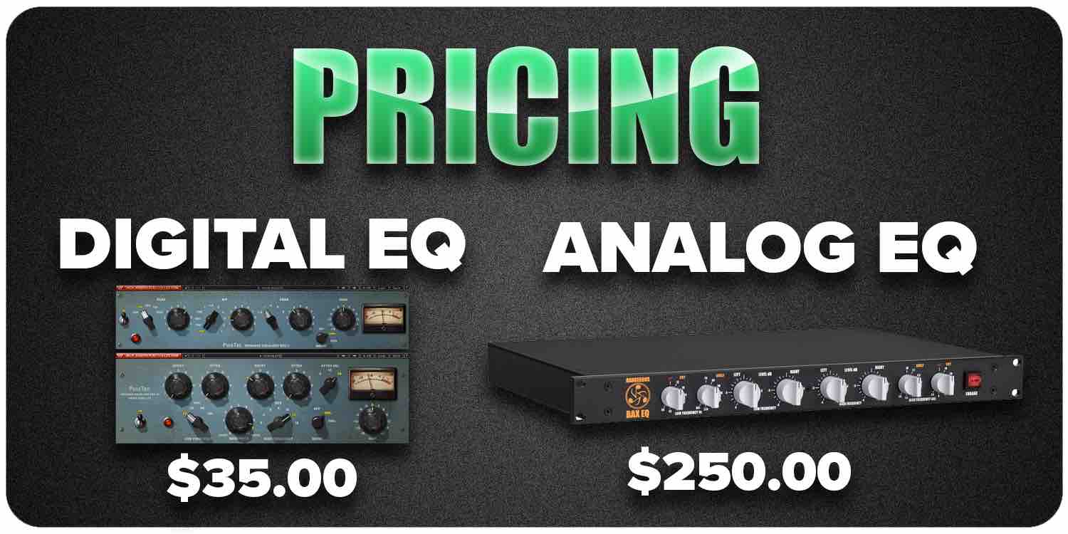 Analog vs Digital pricing