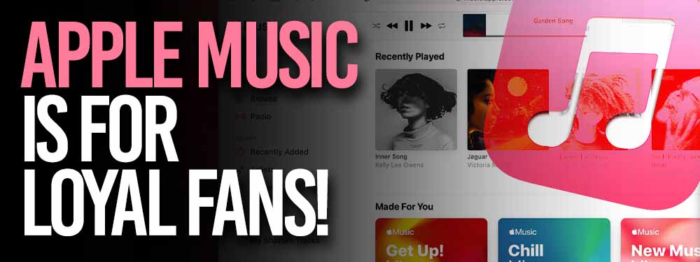 Apple music streaming platform