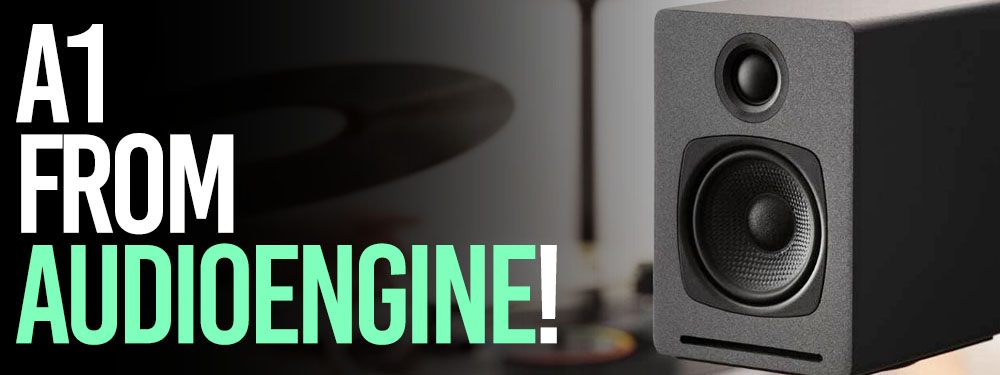 Audioengine A1 studio monitors