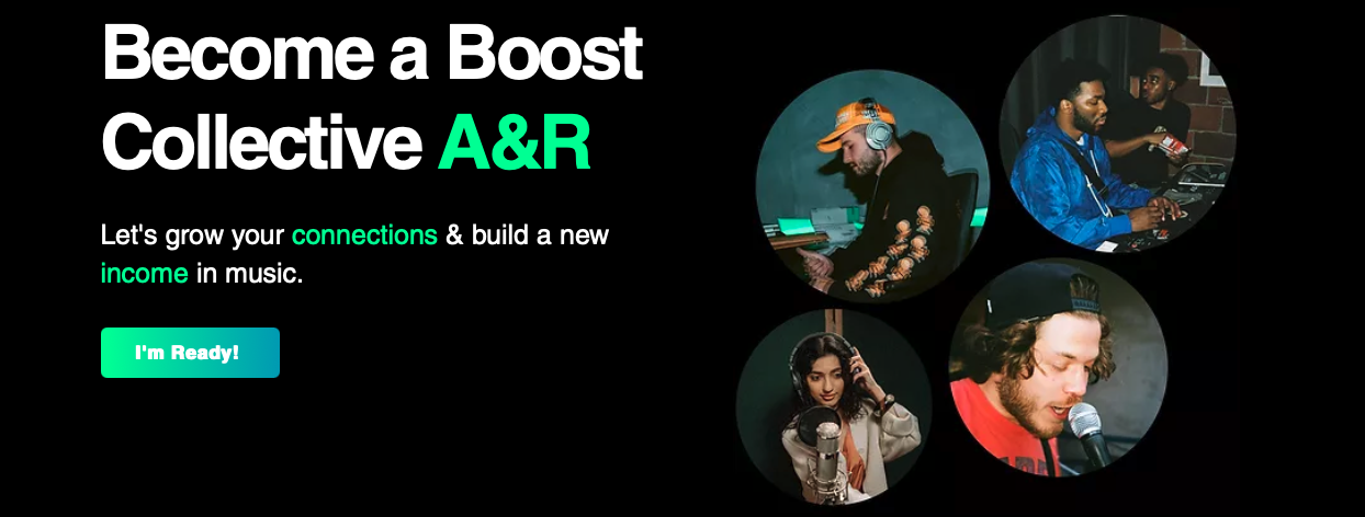Become an A&R with Boost Collective