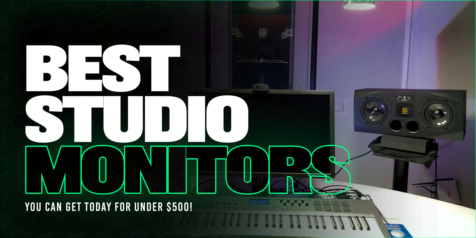 Best Studio Monitors for under 500