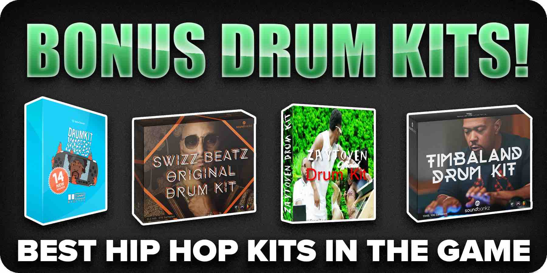 Bonus Hip Hop Drum Kits