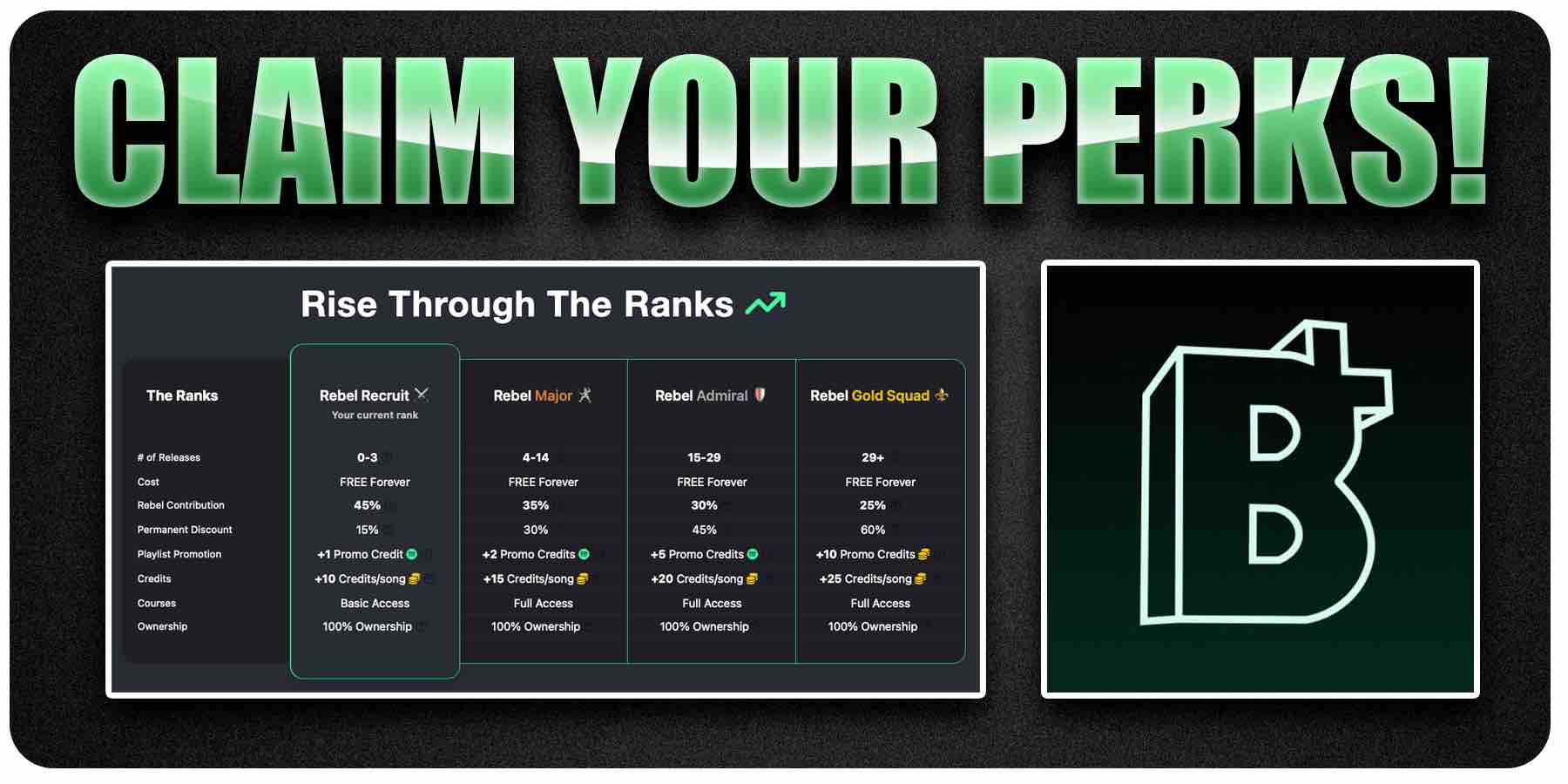 Boost Collective Rebllion Ranks