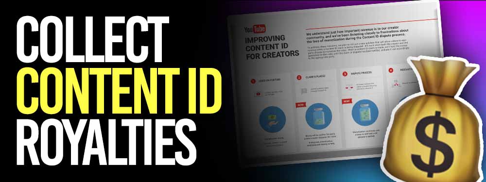 Collect Music Royalties with Content ID
