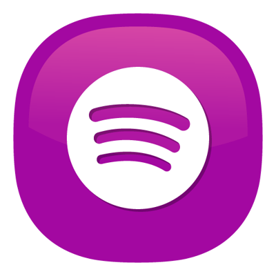 Cool Purple Spotify Logo Transparent