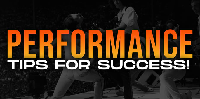 Live Performance Tips For Success