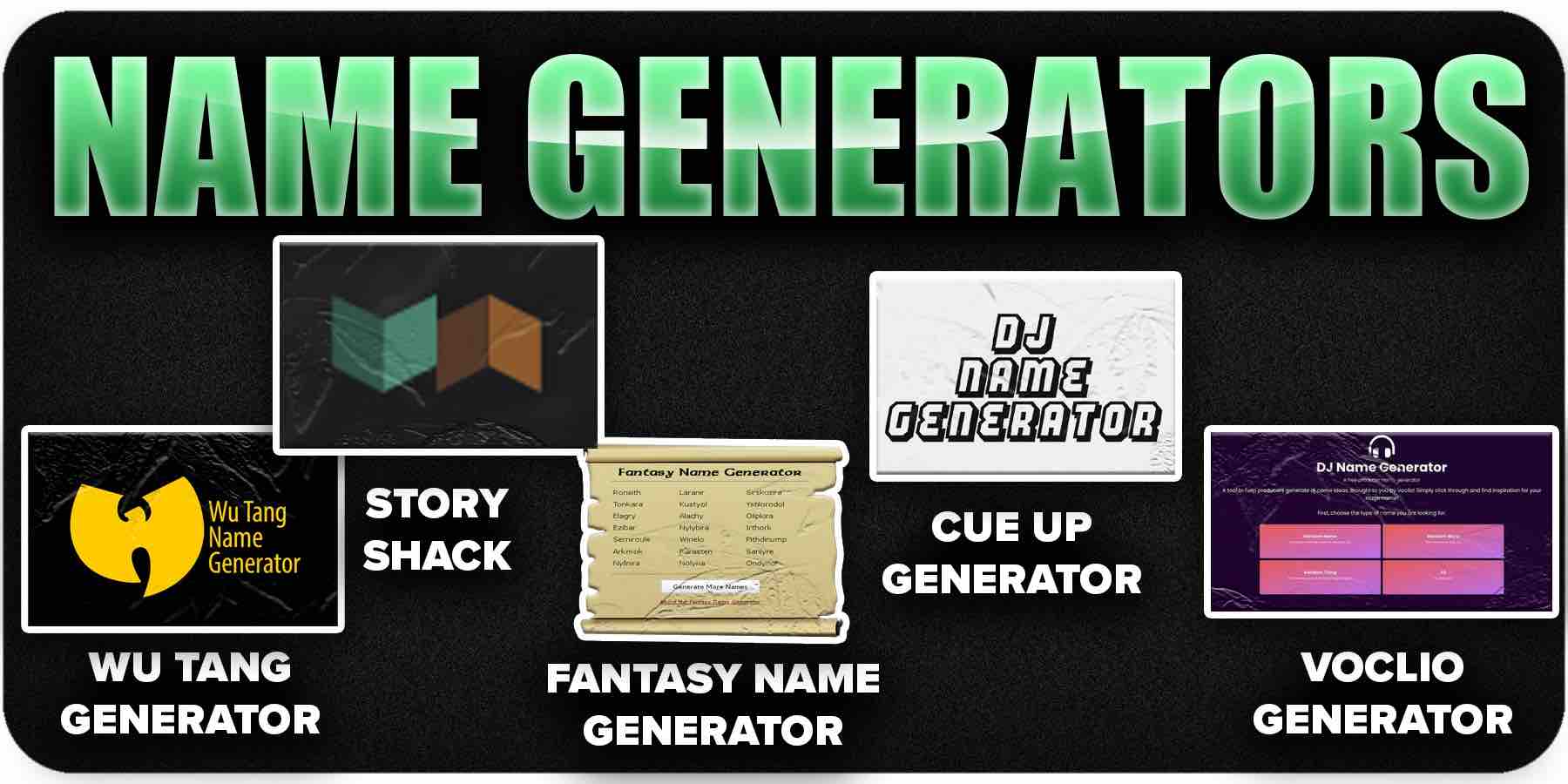 DJ name generator tools