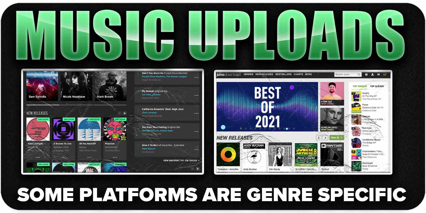 Distirbute your music to niche platforms