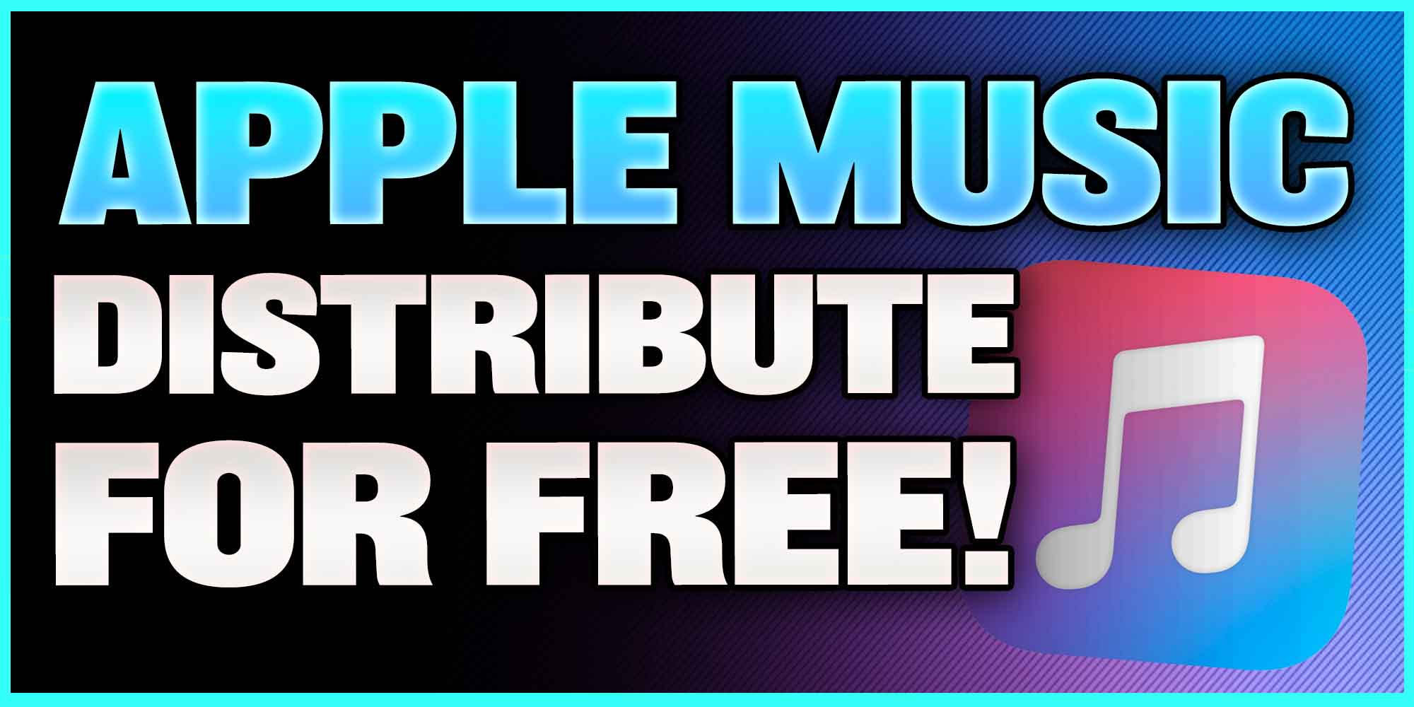 Distribute Your Music To Apple Music For Free