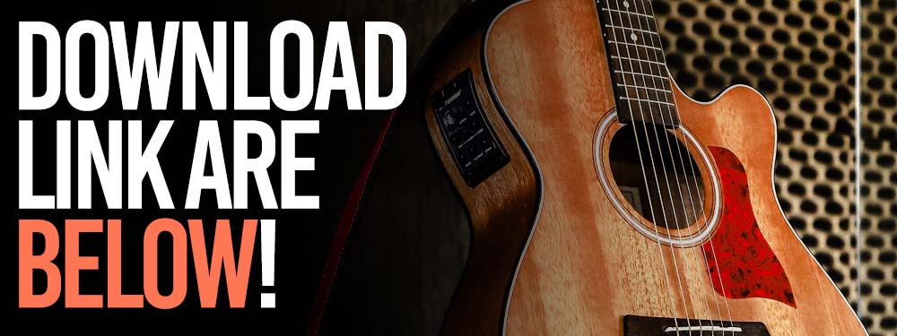 Download links for acoustic guitar samples are below