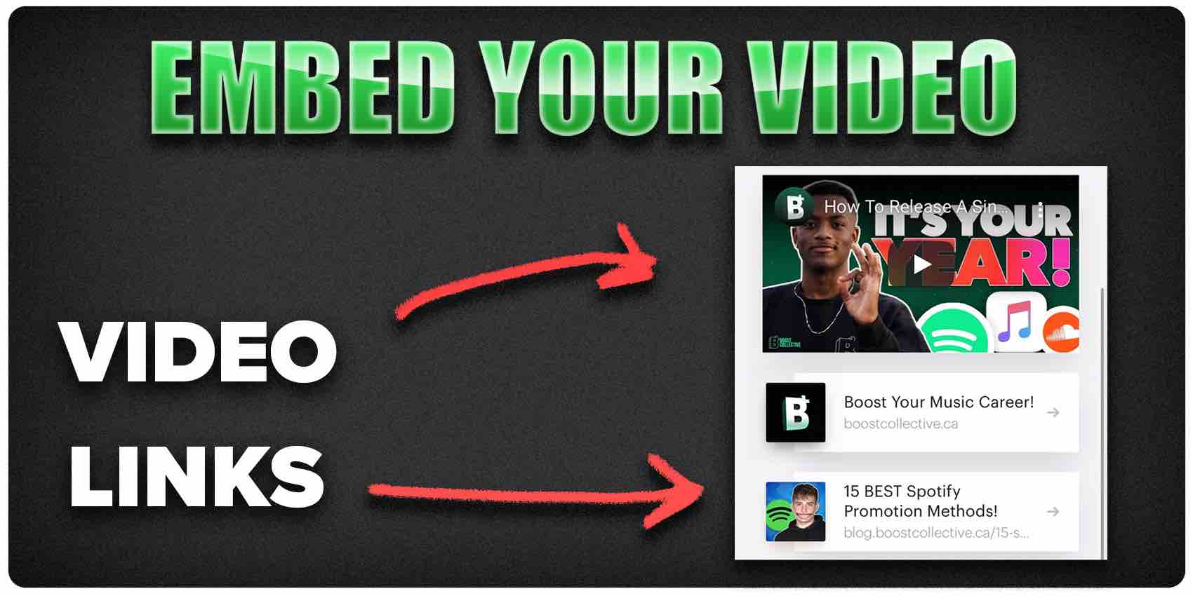 Embed your video