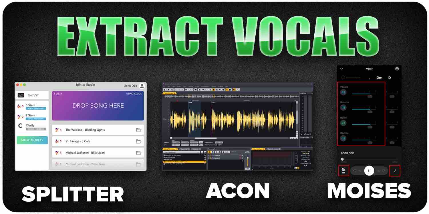 Extract vocals