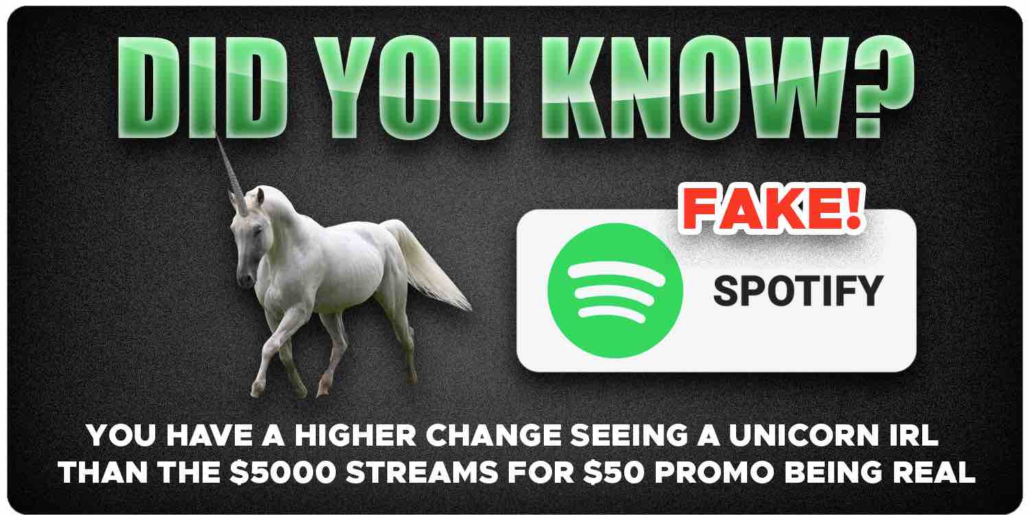Fake Spotify promo did you know