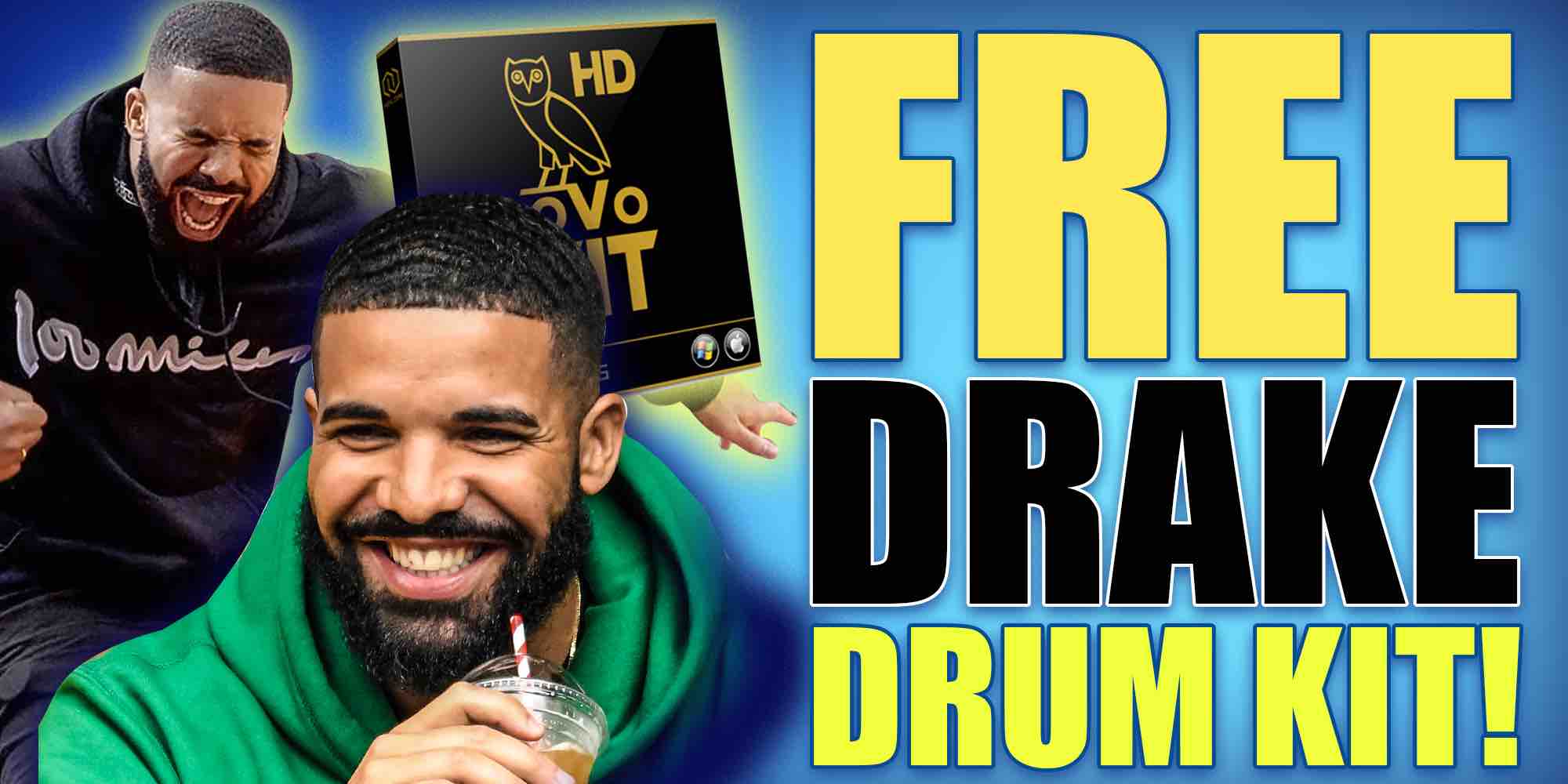 Free Drake Drum Kit