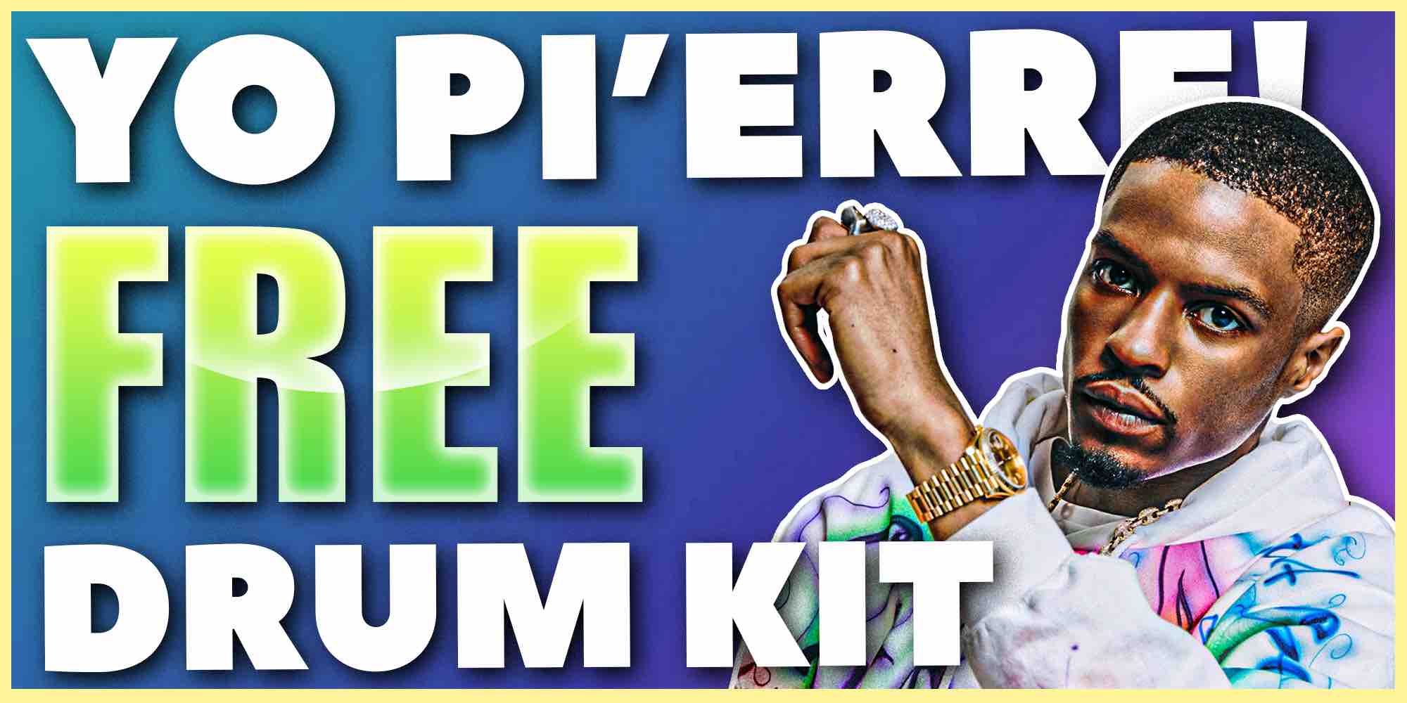 Free Pierre Bourne Drum Kits