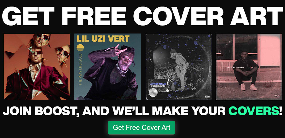 Get Free Cover Art By Signing Up For Boost Collective