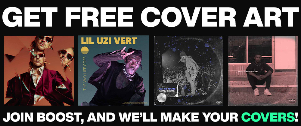 Get Free Cover Art With Boost Collective