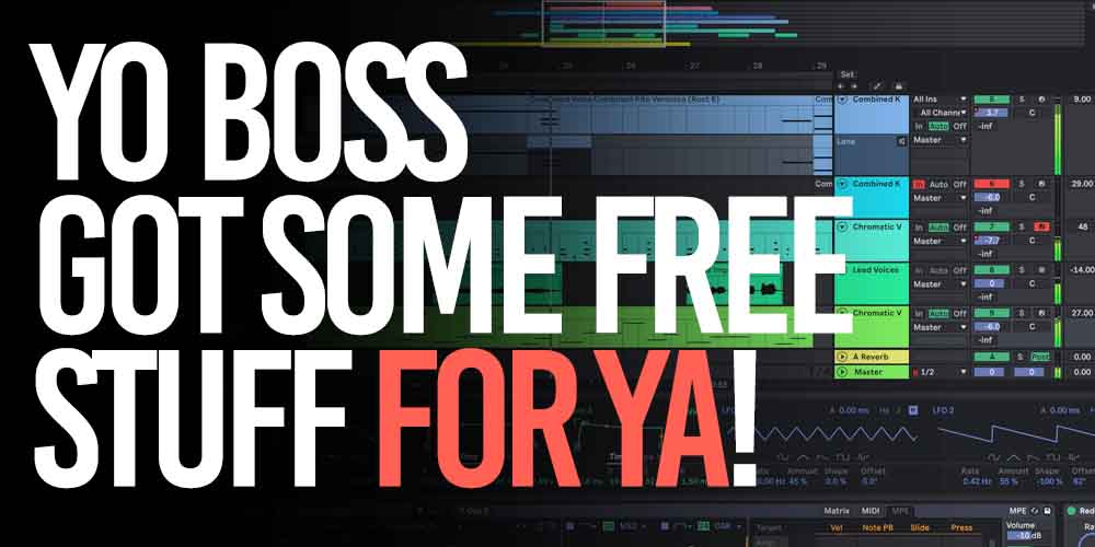 Hey Boss, I have some free vocal plugins for ya!