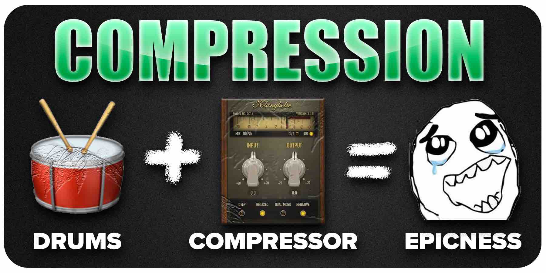 How to Add Compression to Drums