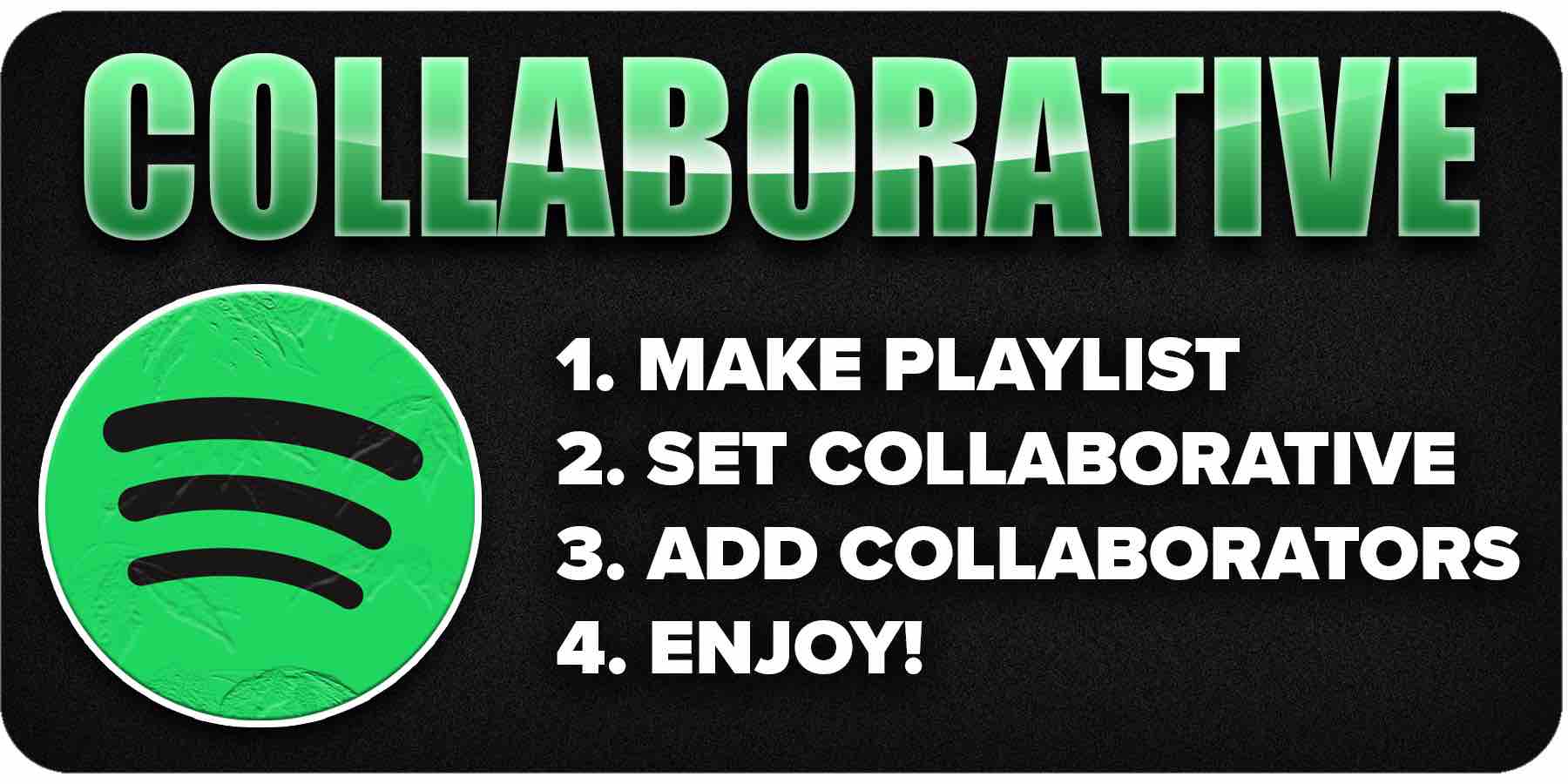 How to make a collaborative playlist on Spotify