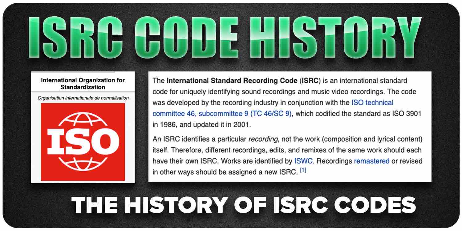ISRC code history