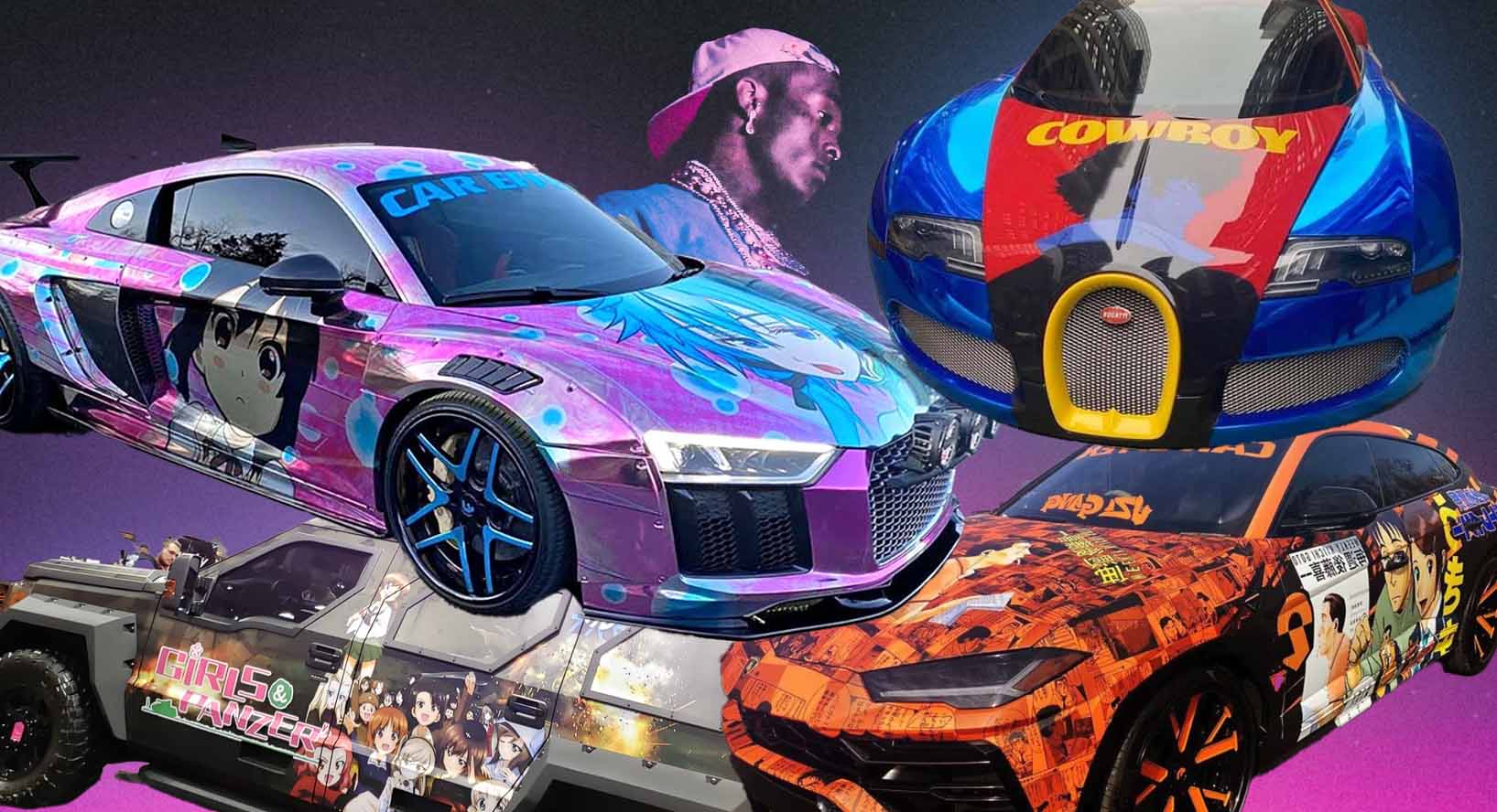 Lil Uzi Verts Audi R8 Anime Wrap  Vehicle Textures  LCPDFRcom