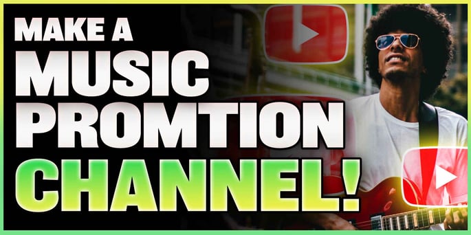 How To Start A Music Promotion Channel on YouTube (2023!)