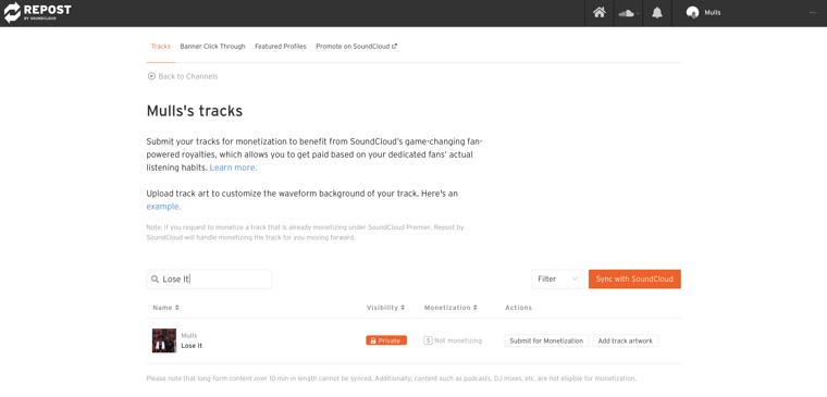Monetize Your Songs On SoundCloud using Repost