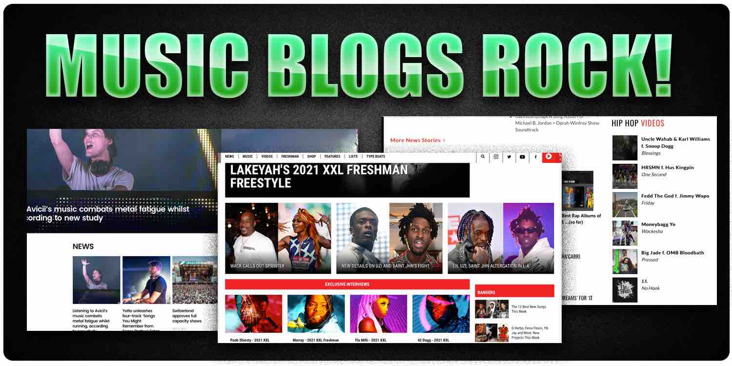 Music blogs rock