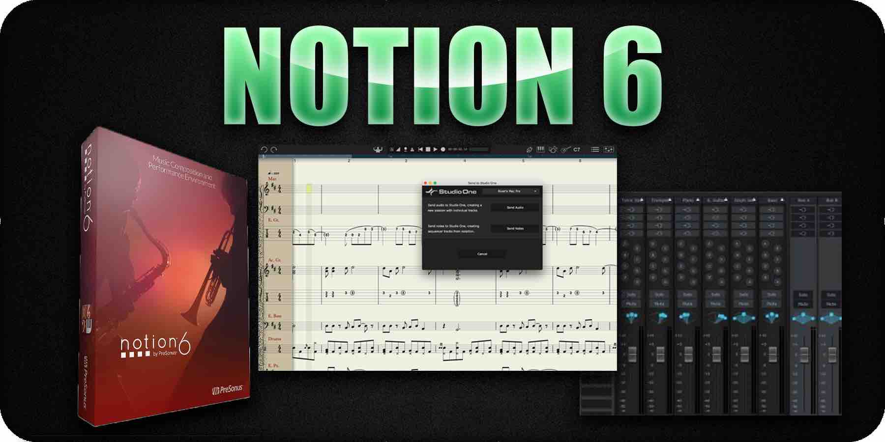 Notion 6 Music Notation Software