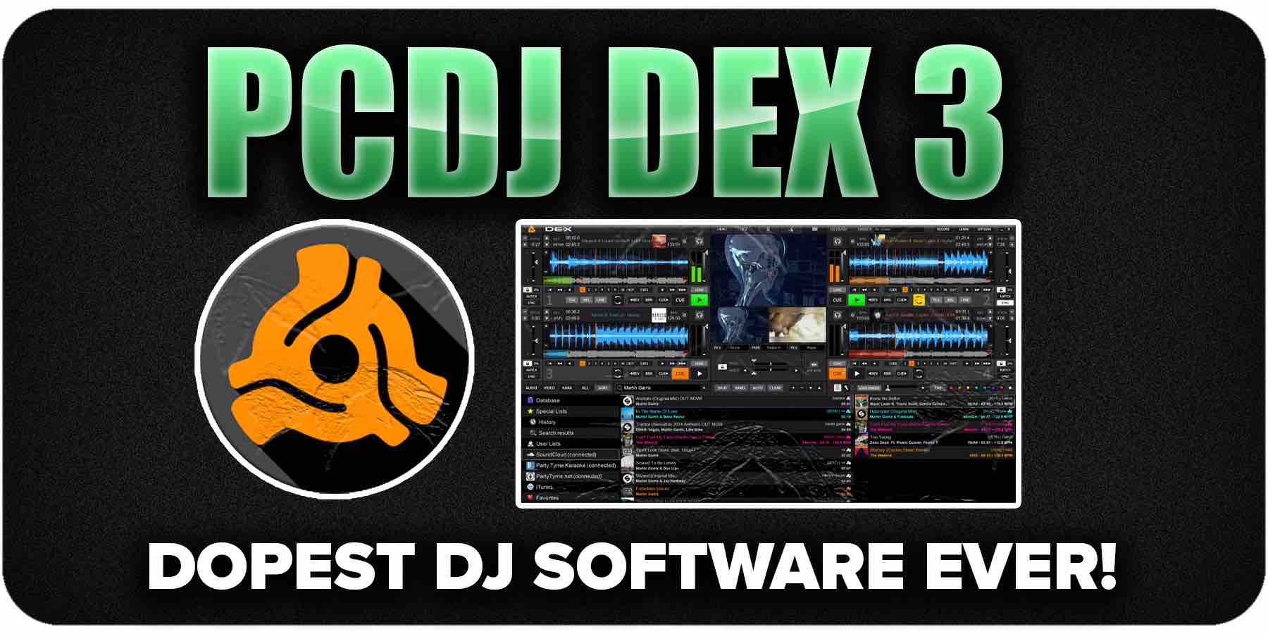 PCDJ Dex 3 Mixing Software