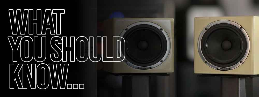 Picking Small Studio Monitors With Good Frequency Range and what you need to know