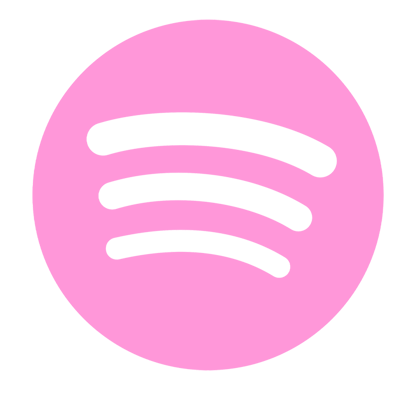 Pink Spotify Logo PNG