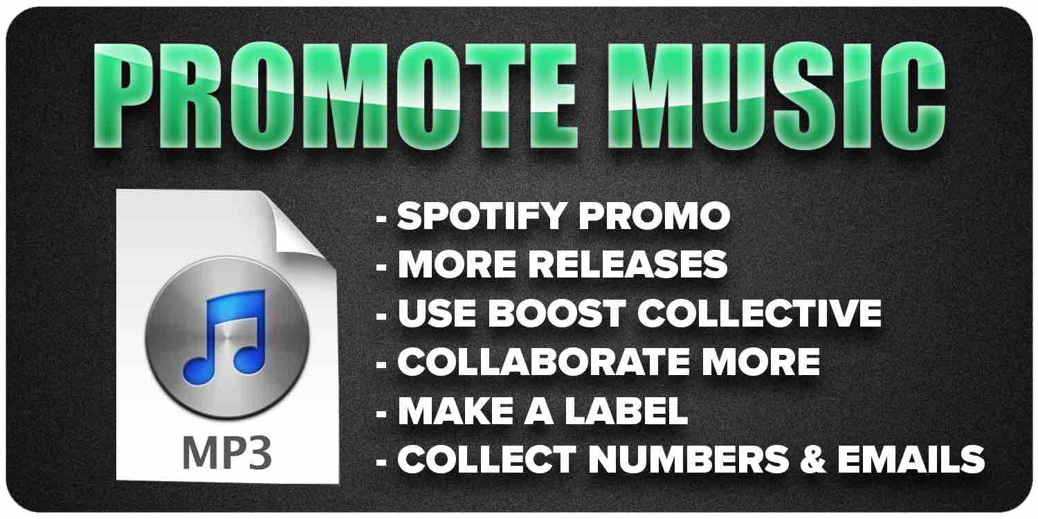 Promote music