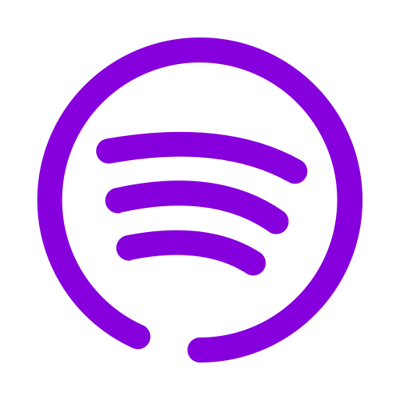 Purple Spotify Logo Transparent
