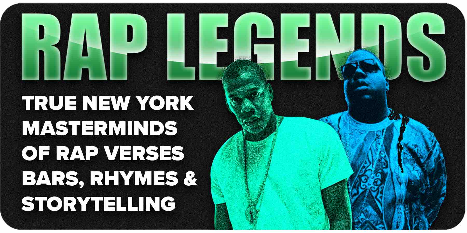 Rap legends JayZ and Biggie