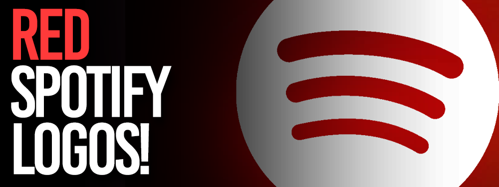 Red Spotify Logos