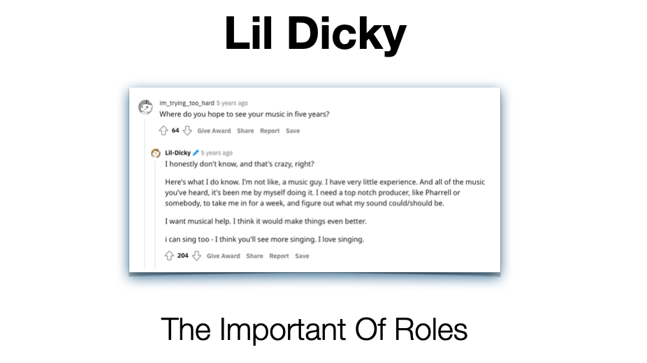 Lil Dicky AMA Management