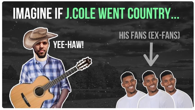 J.cole destroying his brand by going country