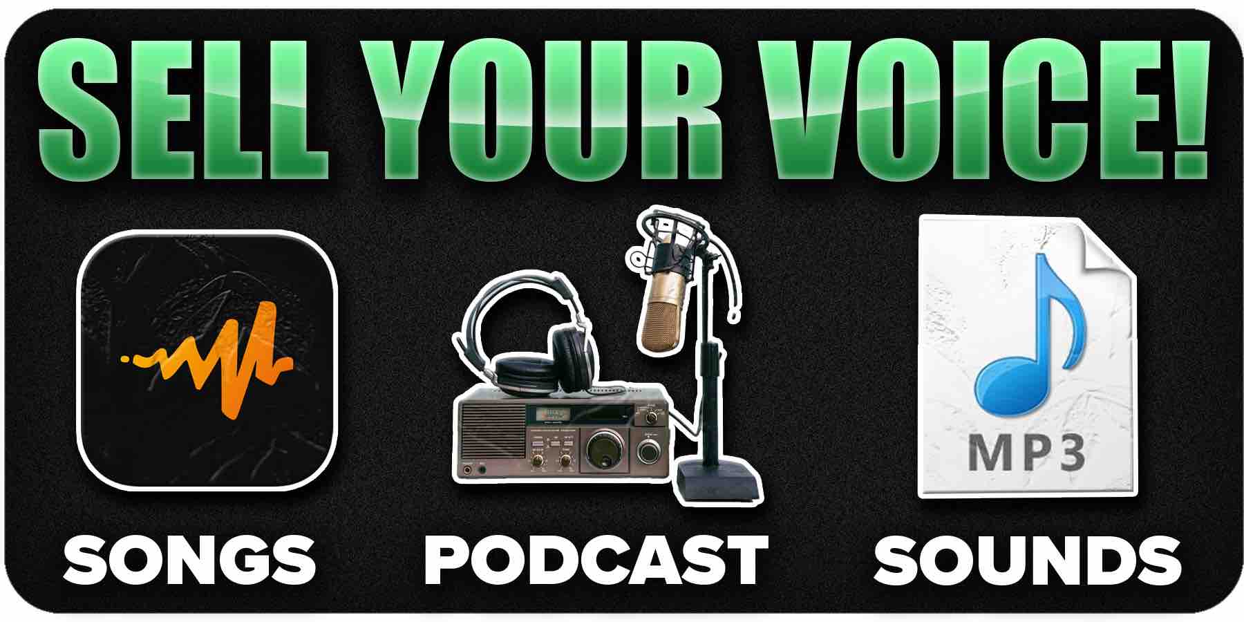 Sell Your Voice with Audiomack