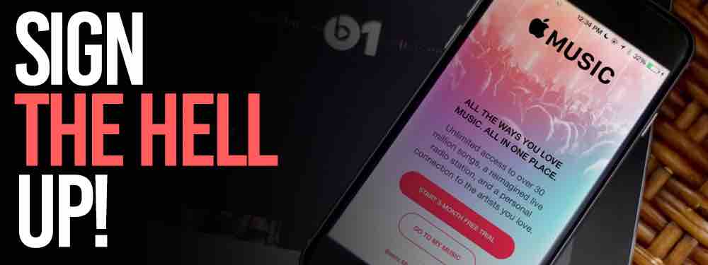 Sign Up For Apple Music