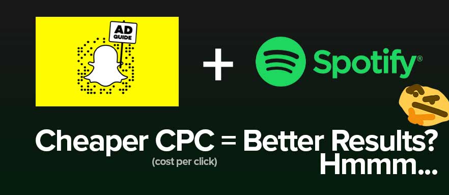 Snapchat Ads For Growing Your Spotify Playlist