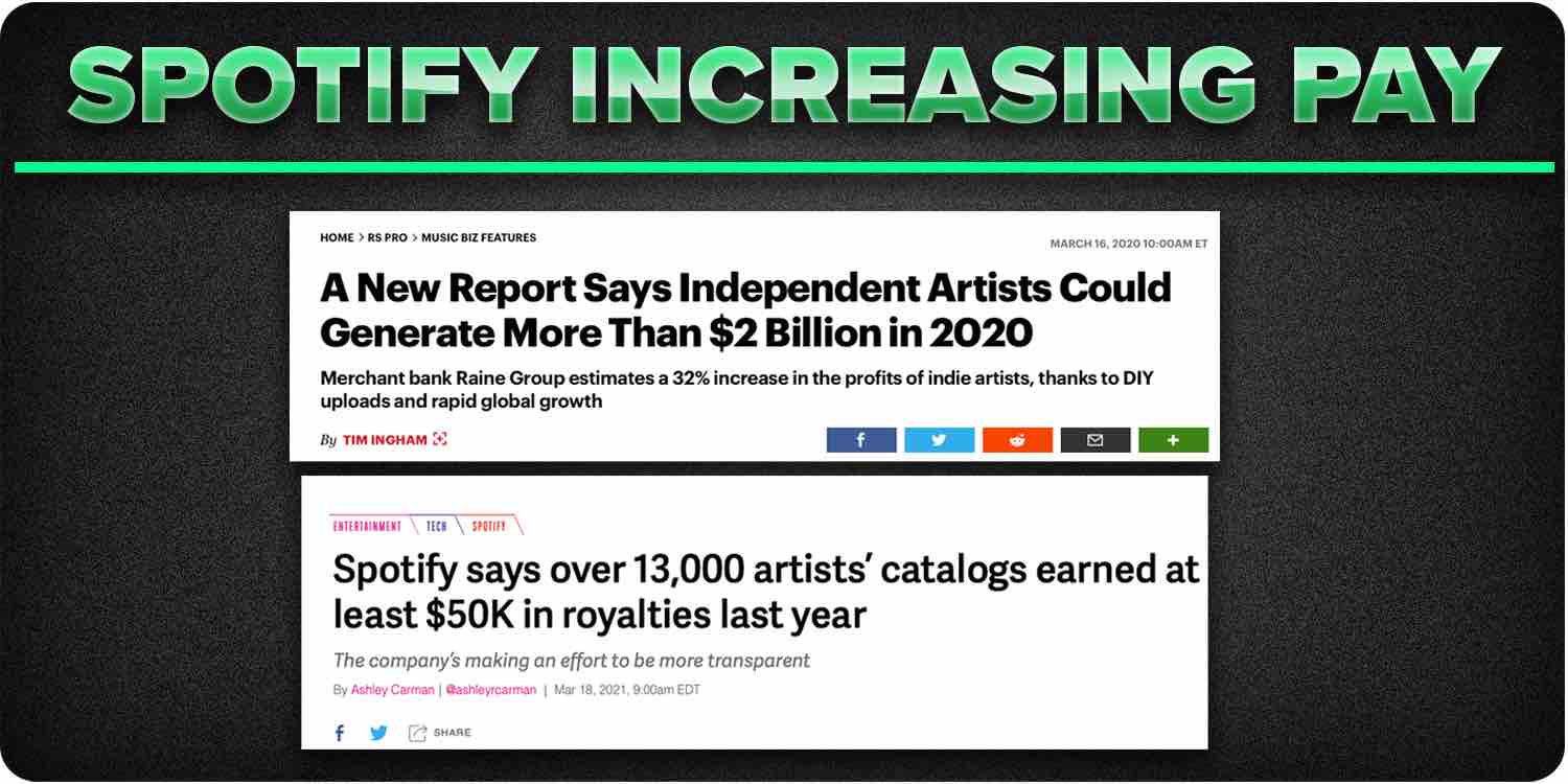 What can I do as an independent artist to grow my revenue