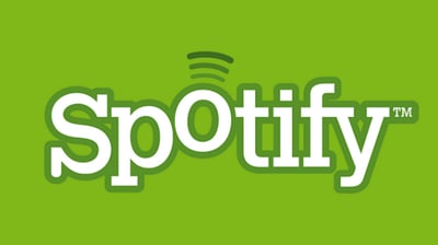 Spotify Old Text Logo