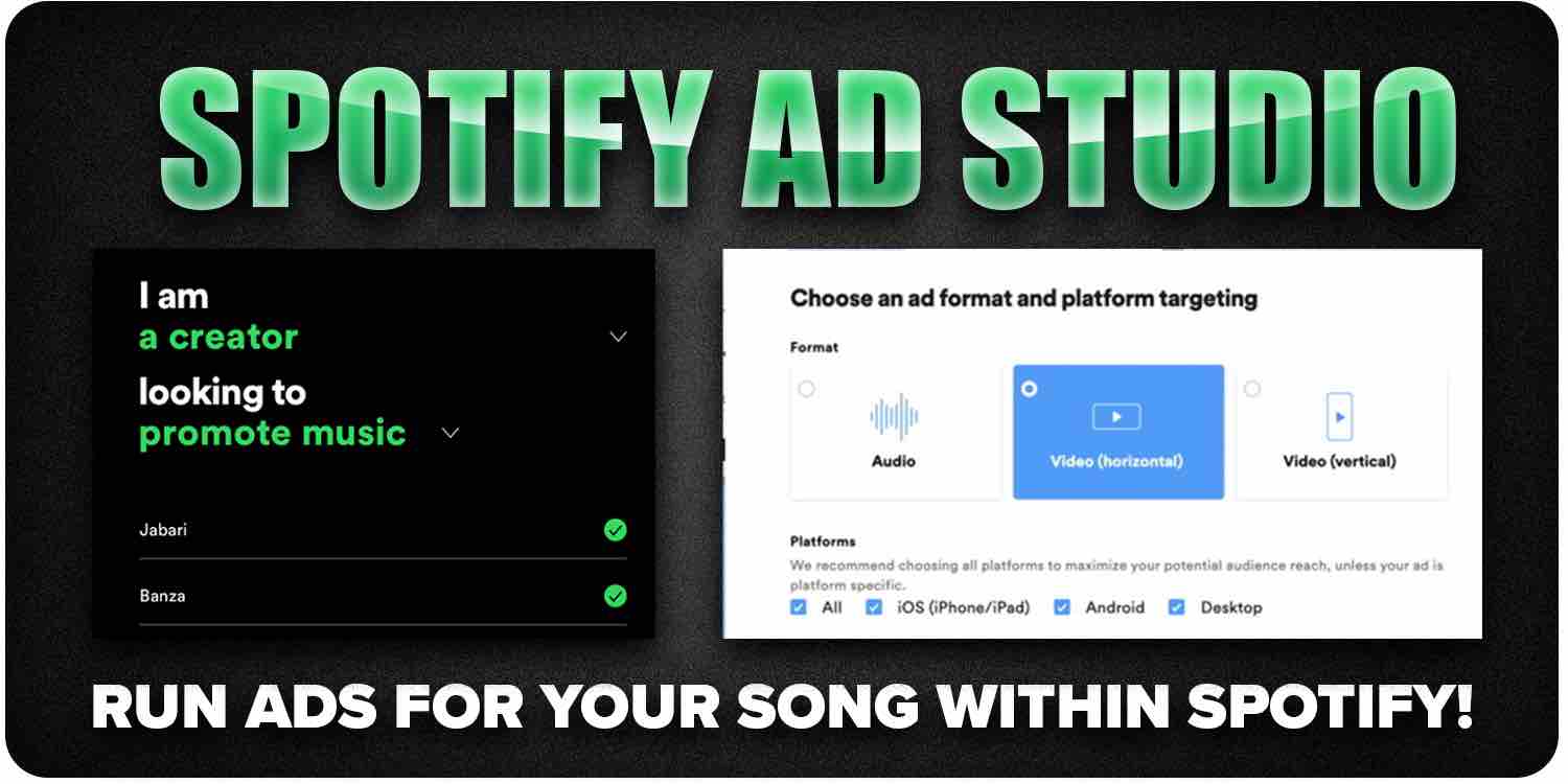 Spotify ad studio