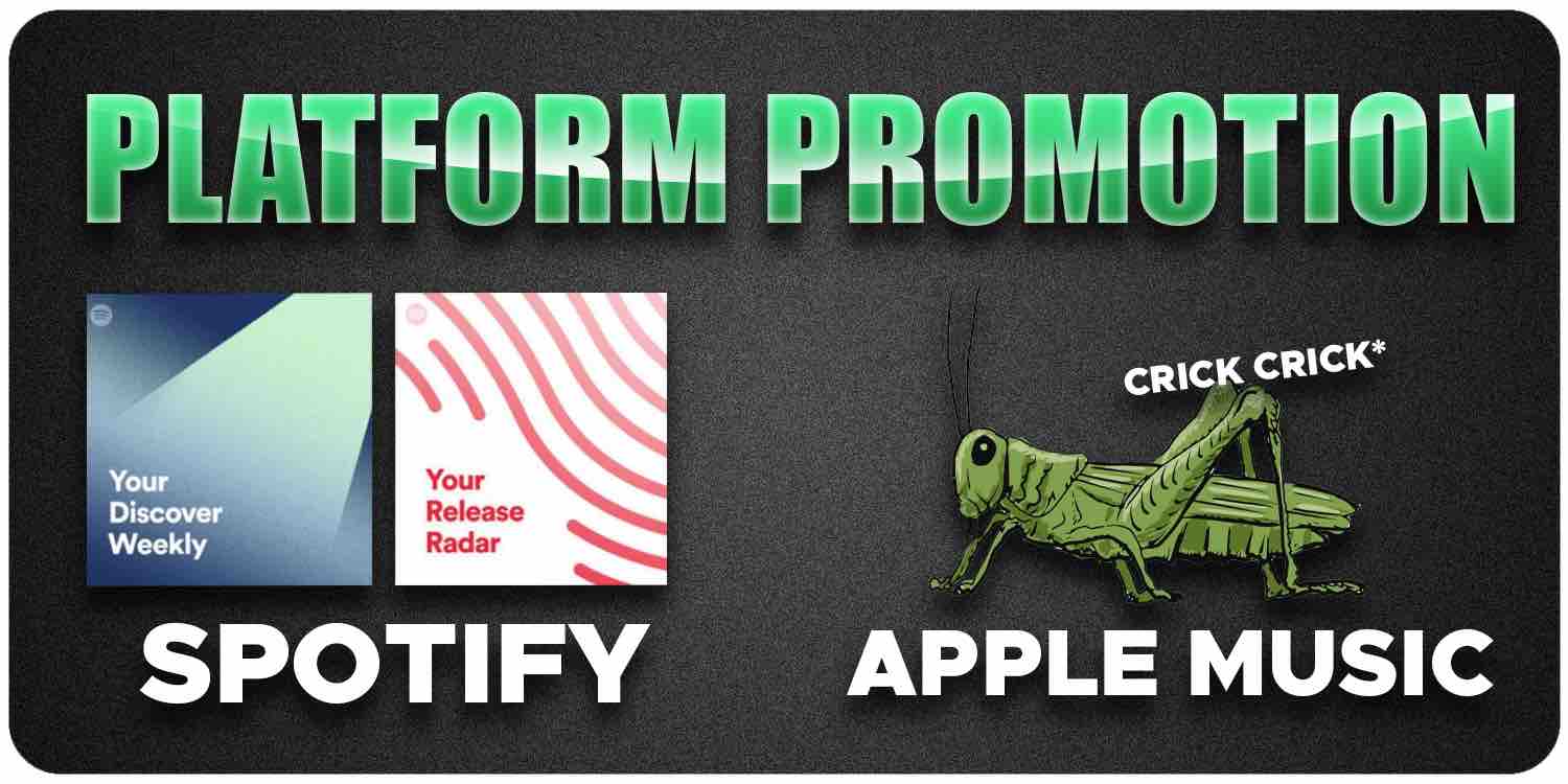 Streaming Platform Promotion Apple Music VS Spotify