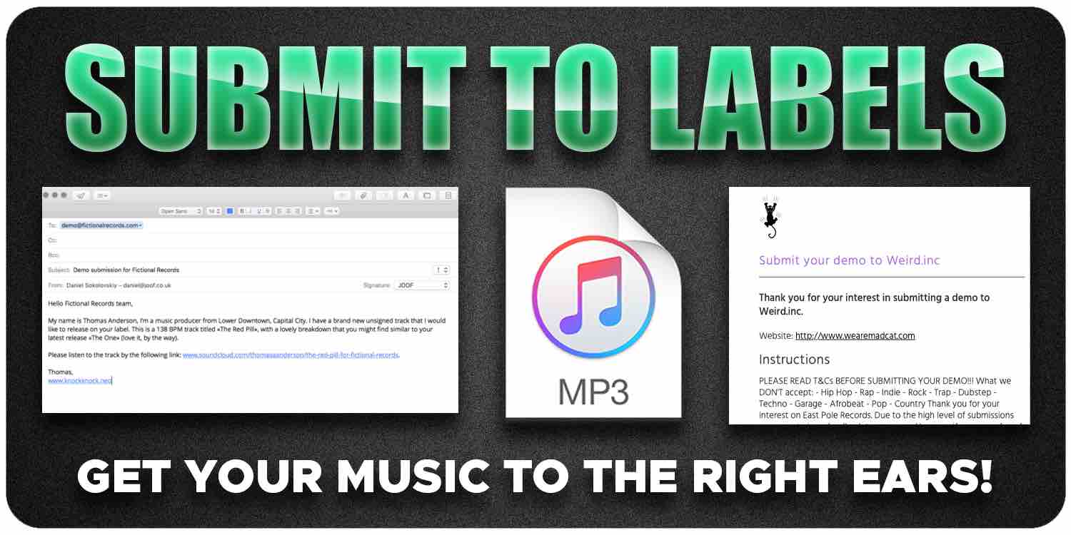 Submit to record labels